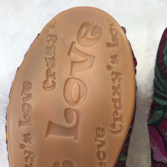 NWOT Embroidered Flats, Size 7.5 - Picture 11 of 15